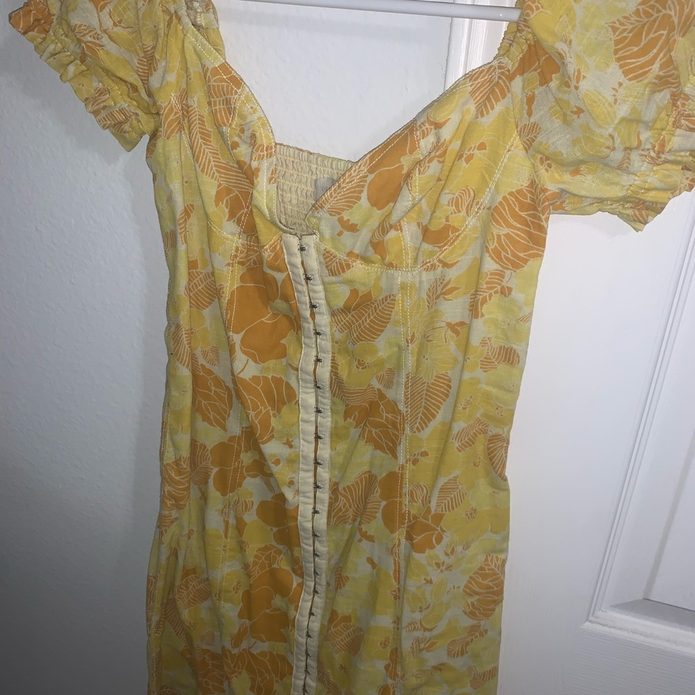 Yellow Urban Outfitters Mini Dress